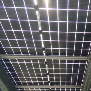 Autoprístrešok - fotovoltaické panely Ledvance